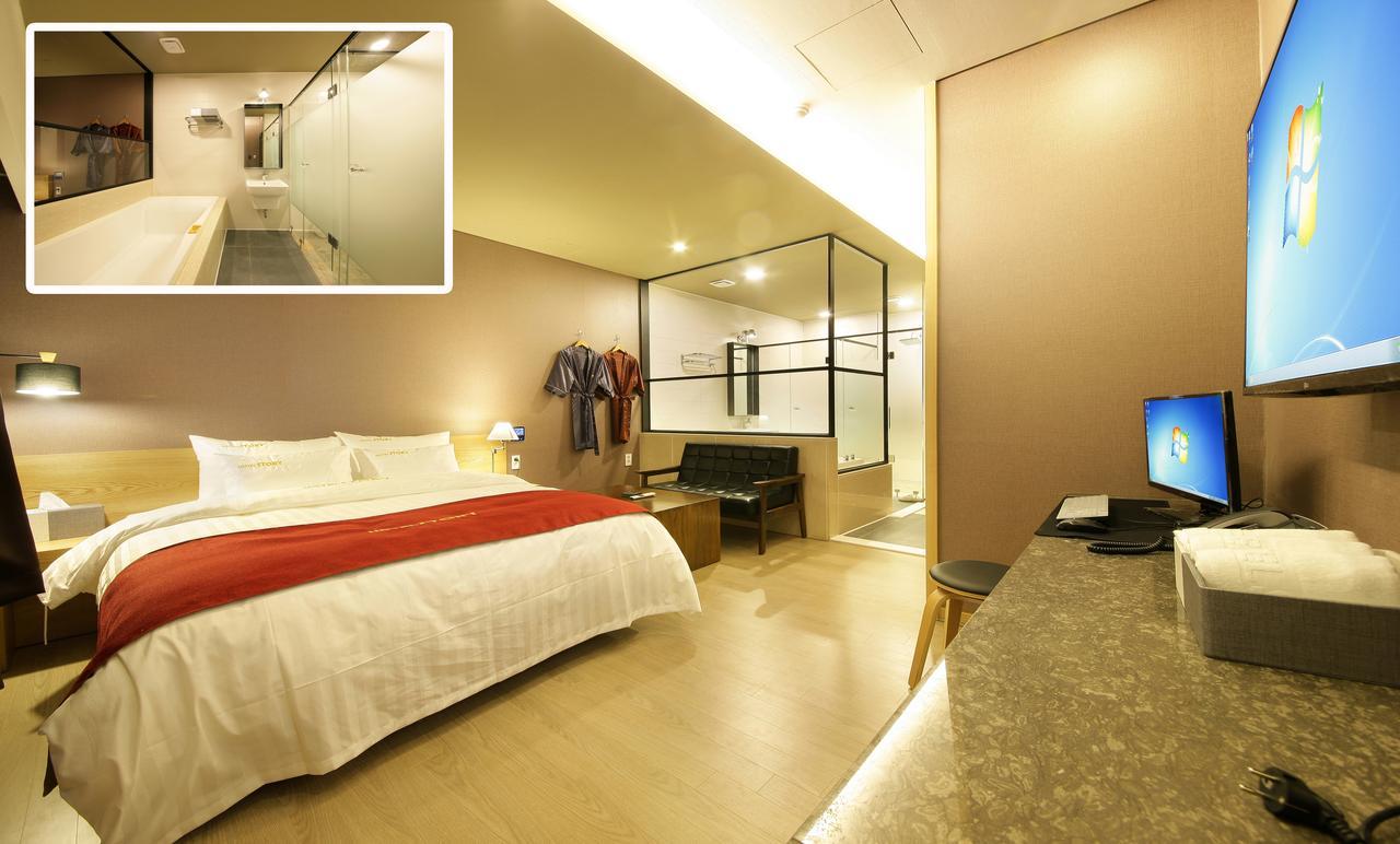 Motel Jeonju Story Exterior foto